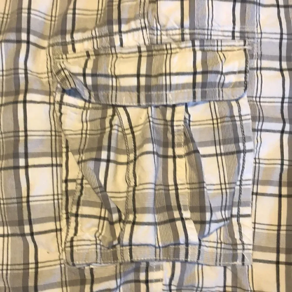 Foundry Supply Company Men’s Plaid Cargo Shorts size 50